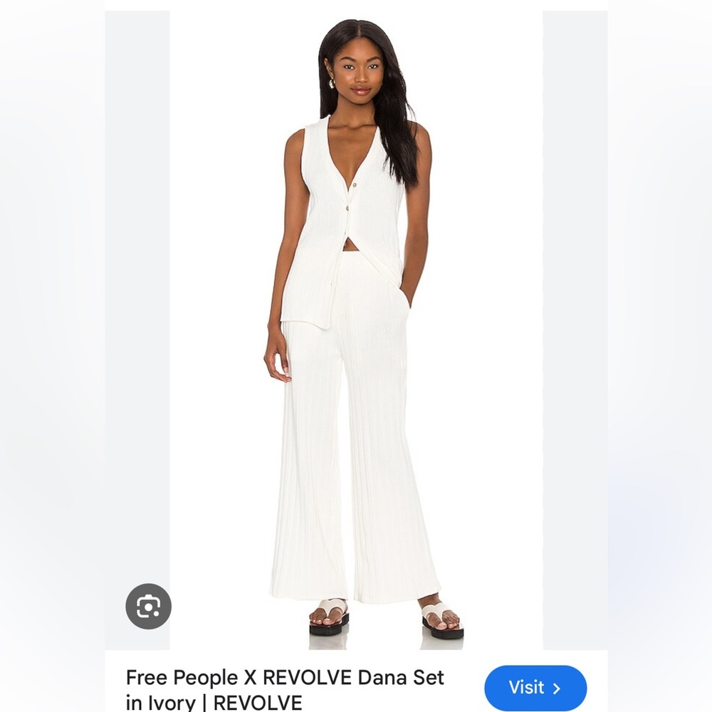 Elegant White Women's Pants